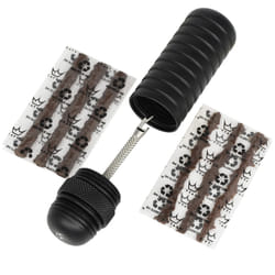 Tubeless Bike Tyre Puncture Repair Plugger Kit - For MTB, Road & XC Bicycle Tyres - Unique Single-Sided Fork, For Rapid Puncture Repair To Fix