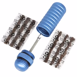 Tubeless Bike Tyre Puncture Repair Plugger Kit - For MTB, Road & XC Bicycle Tyres - Unique Single-Sided Fork, For Rapid