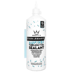 Holeshot Biofibre Tubeless Tyre Sealant, Fast Acting Puncture Repair, Seals up to 6mm holes for MTB, Road and Gravel