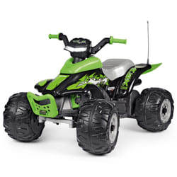 Peg Perego Children's 12V Corral T-Rex 330W Quad, Green