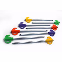 Rainbow Power Pegs | Steel Hard Ground | Blue Diamond