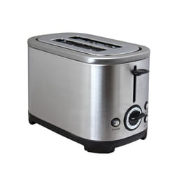 Deluxe Low Wattage Toaster | Silver | Travel Camping | EU & UK
