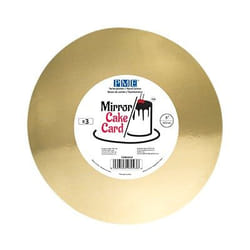 PME CMRG914 cake serving mat Gold Round