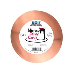 PME CMRR929 cake serving mat Rose gold Round