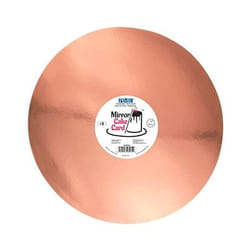 PME CMRR932 cake serving mat Rose gold Round