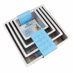 PME Square Cake Pans Cake pan 4 pc(s)