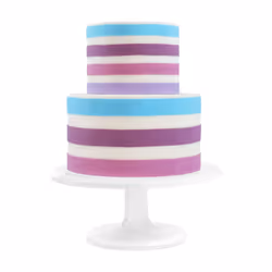 PME Infinity MultiCutter-Large Stripes  Set of 2  Standard  Transparent
