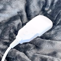 Oypla Machine Washable Heated Throw Electric Blanket with 10 Heat Settings and LED Controller