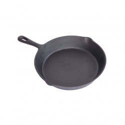 Oypla Set of 3 Cast Iron Non Stick Skillet Frying Cooking Pans