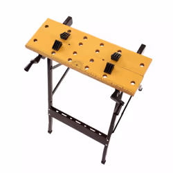 Oypla Folding Foldable Trestle Work Bench Workbench Portable 100kg