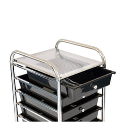 Oypla 10 Drawer Storage Mobile Makeup Salon Trolley Portable Storage Organiser