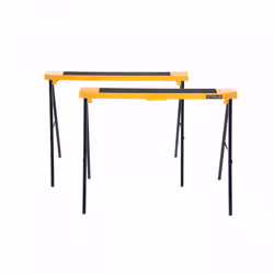 Oypla 2x Saw DIY Garage Work Bench Carpentry Building Trestles Load 100KG