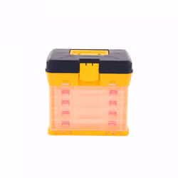 Oypla 4 Drawer Storage Organiser Utility Tool Box Case Garage Shed