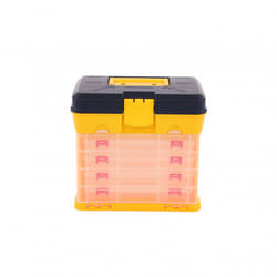 Oypla 4 Drawer Storage Organiser Utility Tool Box Case Garage Shed