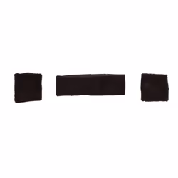 Oypla Black Sport Gym Fitness Headband Exercise & Sweatband Set for Heads & Wrists