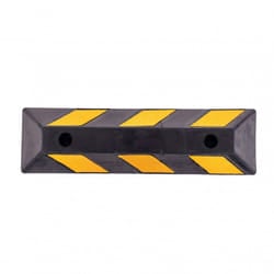Oypla Heavy Duty Rubber Car Parking Garage Truck Wheel Stop Block