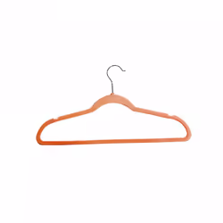 Oypla Pack of 20 Pink Non-Slip Space Saving Velvet Clothes Garment Coat Suit Hangers