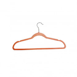 Oypla Pack of 20 Pink Non-Slip Space Saving Velvet Clothes Garment Coat Suit Hangers