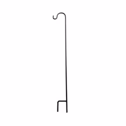 Oypla 4x Shepherds Crook Hooks Garden Stakes Hangers - 100cm