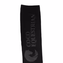 Coco Equestrian Dark Grey Unisex Adult Breathable Knee High Long Boot Horse Riding Socks - 1 Pair