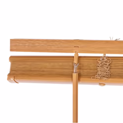 Oypla 60 x 150cm PVC Teak Wood Grain Effect Home Office Venetian Window Blinds with Fixings