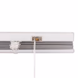 Oypla 120 x 150cm PVC White Home Office Venetian Window Blinds with Fixings