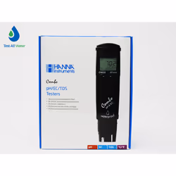 Hanna Instruments Pocket EC/TDS and pH Tester, High Range