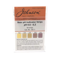 Beer pH Indicator Strips( pH 4.6 - 6.2)