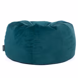 Classic Velvet Bean Bag Chair, Living Room Bean Bags for Adults - Teal Green
