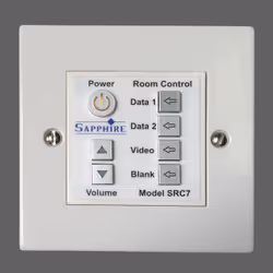Sapphire AV SRC7, Control unit, Sapphire, Black, Grey, Wired