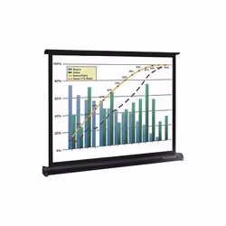 Sapphire AV SPPS1, Manual, 127 cm (50"), 101.6 cm, 76.2 cm, 4:3, Matte White