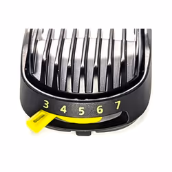 Pivoting comb, adjustable, 3 - 7mm for Philips Multigroom (see ad)