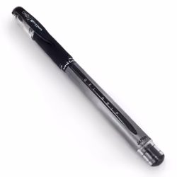 Uni-Ball UM-151S Signo Gel Grip Rollerball Pen â 0.7mm â Black â Pack of 6