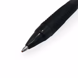 Uni-Ball UM-170 Signo Rollerball Pen - 0.7mm Nib - Black Ink - White Barrel - Pack of 3