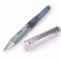 Pentel Hybrid Gel Grip Metallic Pens - 1.0mm Rollerball - Gold, Silver and White