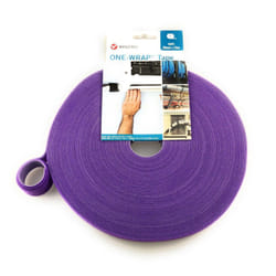 VELCROÂ® Hook and loop ONE-WRAPÂ® double sided Strapping - Purple, 1m