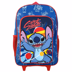 Stitch Foldable Trolley Backpack Wheeled Deluxe Cabin Luggage