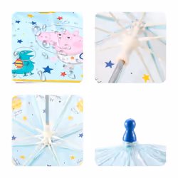 George Pig Poe Umbrella Kids Childrens Boys Rocket Power Dinosaur