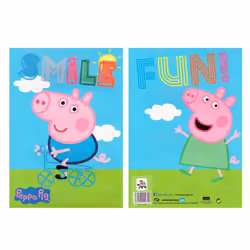 Peppa Pig Smile Colouring Book Activity Pad 32 Pages A4 Size
