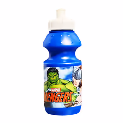 Avengers Blue Plastic Sports Cap Water Drinks Sports Bottle