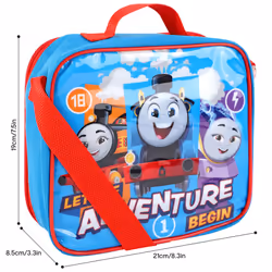 Thomas & Friends Lunch Bag Insulated 3 Piece Set Boys Blue Tank Engine