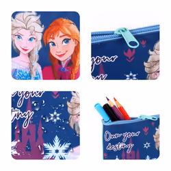 Disney Frozen Elsa and Anna Flat Pencil Case