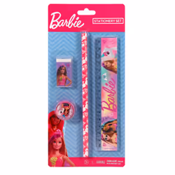 Barbie Characters 4 Pieces Pencil Stationery