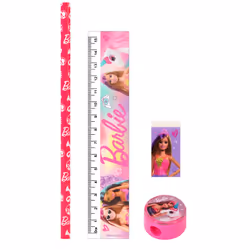 Barbie Characters 4 Pieces Pencil Stationery