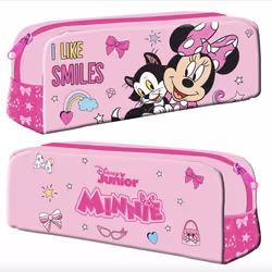 Minnie Mouse "I Like Smiles" Kids Rectangular Pencil Case