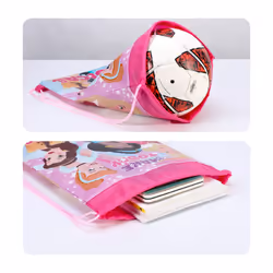 Disney Princess "Make Today Magical" Drawstring Gym Shoe Bag School PE