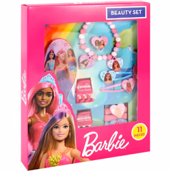 11 Piece Barbie Beauty Jewellery Fashion & Hair Accessories Toy Set