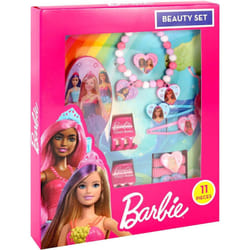 11 Piece Barbie Beauty Jewellery Fashion & Hair Accessories Toy Set