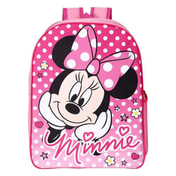 Disney Minnie Mouse Pink Polka Dot 40cm School Backpack