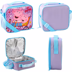 Peppa Pig Kids Insulated Lunch Bag Great for School, BPA Free